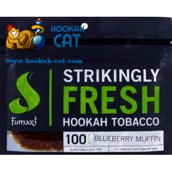 Табак для кальяна Fumari Blueberry Muffin (Фумари Черничный Маффин) 100г Акцизный